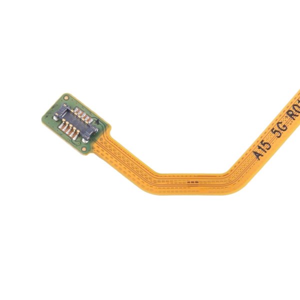 Samsung Galaxy A15 Sormenjälkilukijan Flex-kaapeli - Hopea