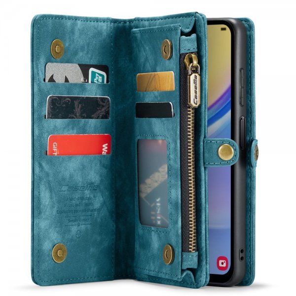 CaseMe Samsung Galaxy A15 -kotelo 008-sarja irrotettava kuori, sininen