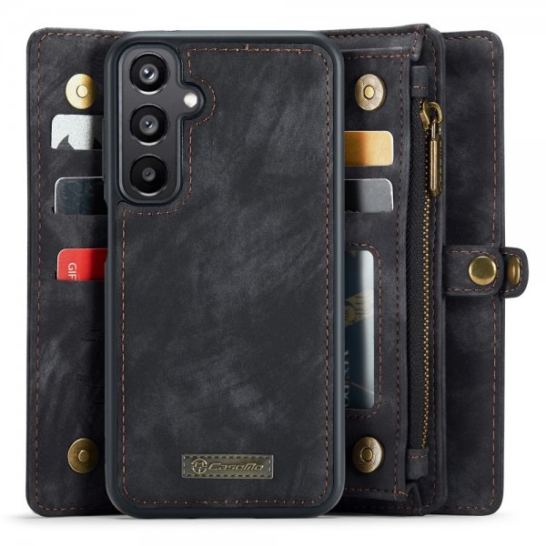 CaseMe Samsung Galaxy A15 Kotelo 008 Series Irrotettava kuori musta