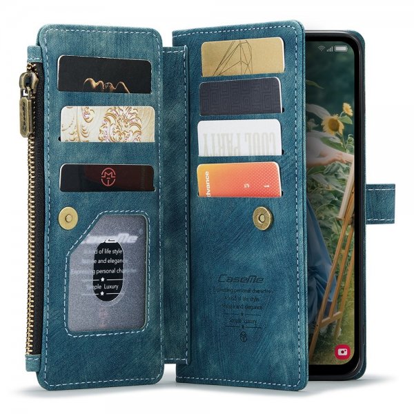 CaseMe Samsung Galaxy A15 -kotelo C30-sarja sininen