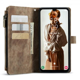CaseMe Samsung Galaxy A15 Kotelo C30 Series Ruskea