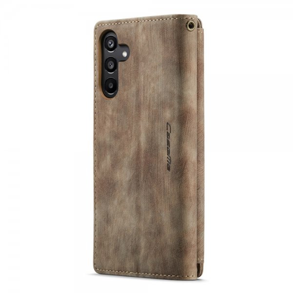 CaseMe Samsung Galaxy A15 Kotelo C30 Series Ruskea