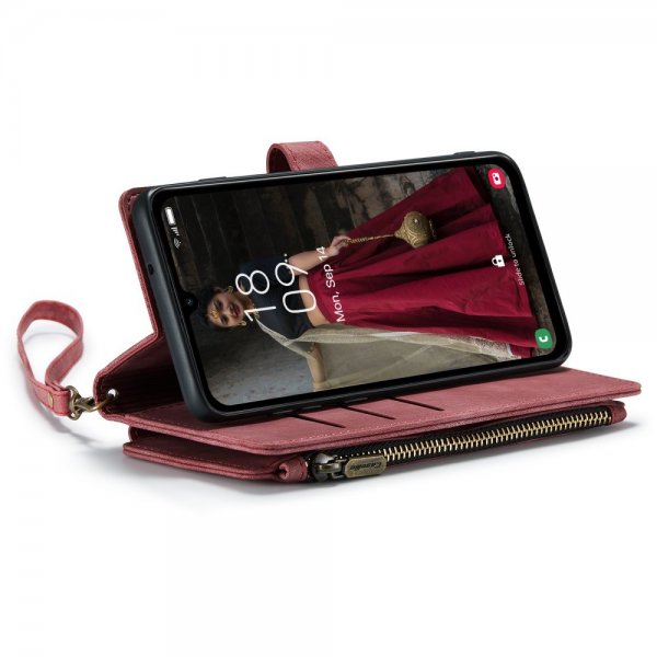 CaseMe Samsung Galaxy A15 -suojakotelo C30 Series, punainen