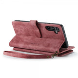 CaseMe Samsung Galaxy A15 -suojakotelo C30 Series, punainen