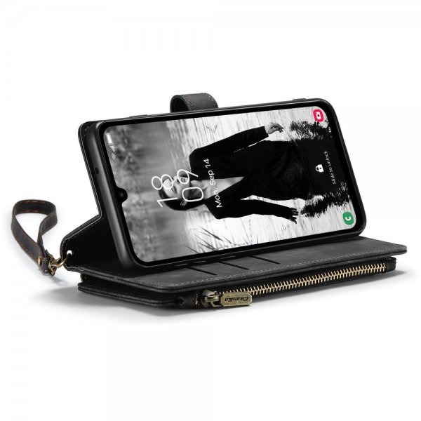 CaseMe Samsung Galaxy A15 Kotelo C30 Series Musta