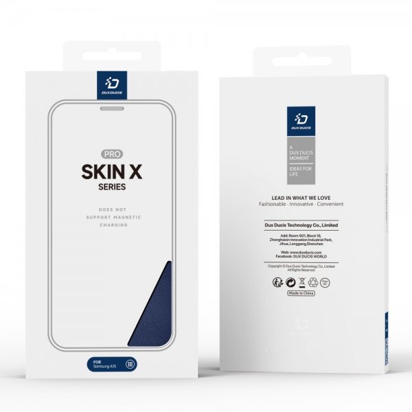 Dux Ducis Samsung Galaxy A15 Kotelo Skin X Pro Series Sininen