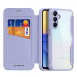 Dux Ducis Samsung Galaxy A15 -kotelo Skin X Pro Series violetti
