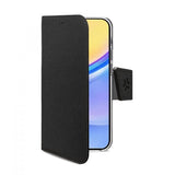 Celly Samsung Galaxy A15 Kotelo Wally Wallet Case Musta