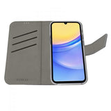 Celly Samsung Galaxy A15 Kotelo Wally Wallet Case Musta