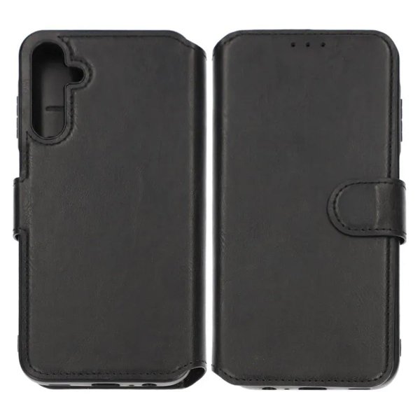 Rvelon Samsung Galaxy A15 Kotelo 4 Korttipaikkaa Musta