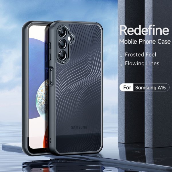 Dux Ducis Samsung Galaxy A15 Kuori Aimo Series Musta