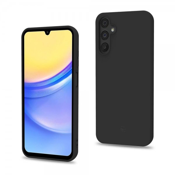 Celly Samsung Galaxy A15 -suojakuori CROMO Musta
