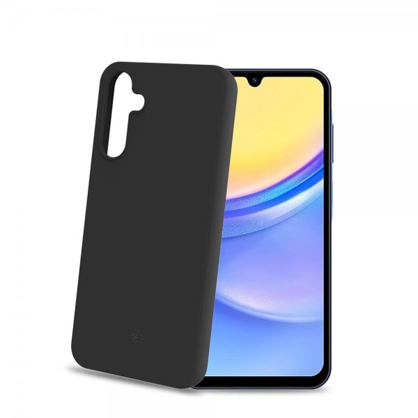 Celly Samsung Galaxy A15 -suojakuori CROMO Musta