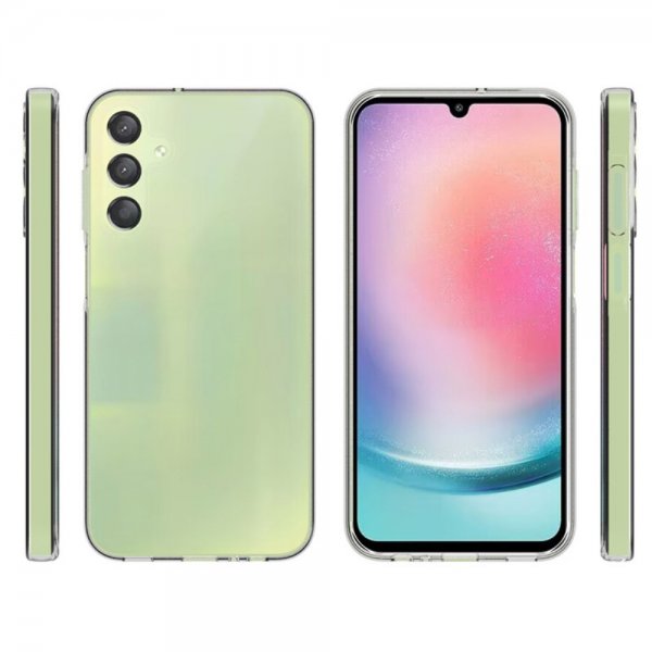 Nordic Covers Samsung Galaxy A15 Suojakuori Feather Series Läpinäkyvä