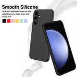 Samsung Galaxy A15 Kuori hihnalla silikoni musta