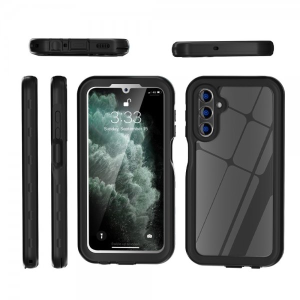 Redpepper Samsung Galaxy A15 Suojakuori Vedenkestävä IP68 Musta