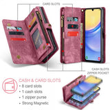 CaseMe Samsung Galaxy A16 -kuori, 008 Series, irrotettava, punainen
