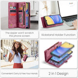 CaseMe Samsung Galaxy A16 -kuori, 008 Series, irrotettava, punainen