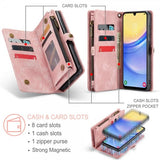 CaseMe Samsung Galaxy A16 Kotelo 008 Series Irrotettava kuori Vaaleanpunainen