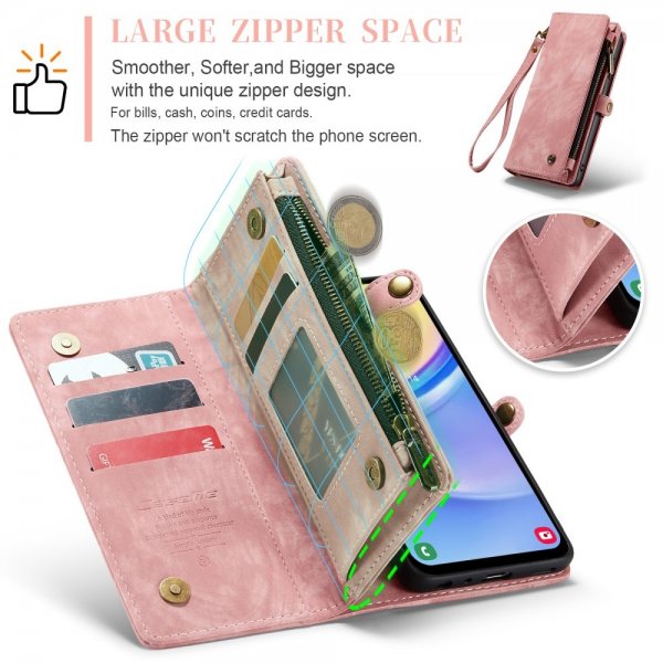 CaseMe Samsung Galaxy A16 Kotelo 008 Series Irrotettava kuori Vaaleanpunainen