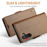 CaseMe Samsung Galaxy A16 -suojakotelo 023 Series Ruskea
