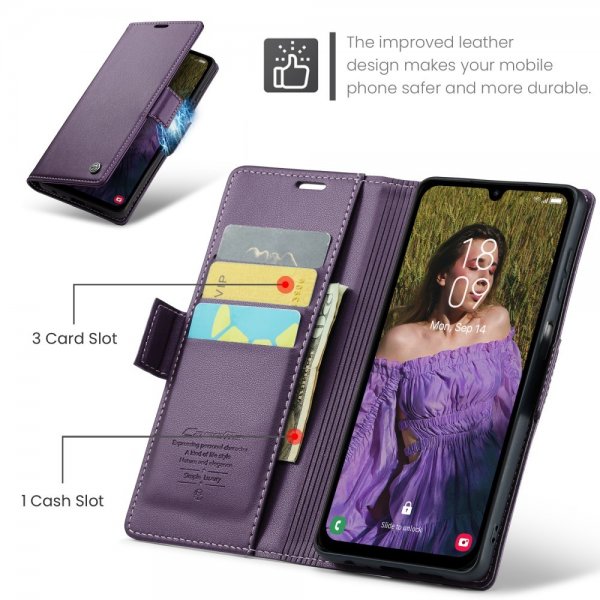 CaseMe Samsung Galaxy A16 -kotelo 023 Series Violetti