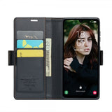 CaseMe Samsung Galaxy A16 Kotelo 023 Series Musta