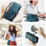 CaseMe Samsung Galaxy A16 Kotelo C30 Series Sininen