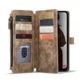 CaseMe Samsung Galaxy A16 -suojakotelo C30 Series, ruskea