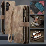CaseMe Samsung Galaxy A16 -suojakotelo C30 Series, ruskea