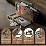 CaseMe Samsung Galaxy A16 -suojakotelo C30 Series, ruskea