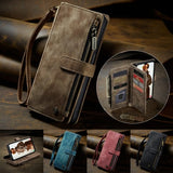 CaseMe Samsung Galaxy A16 -suojakotelo C30 Series, ruskea