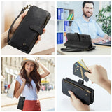 CaseMe Samsung Galaxy A16 Kotelo C30 Series Musta