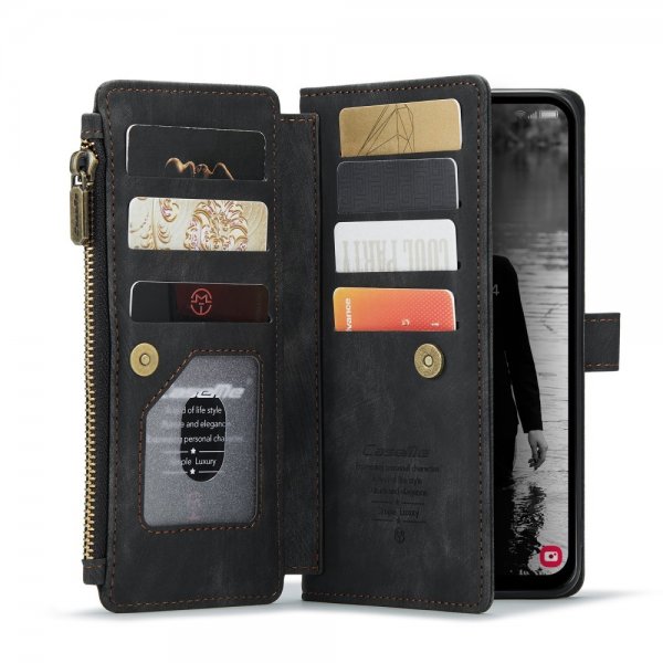 CaseMe Samsung Galaxy A16 Kotelo C30 Series Musta
