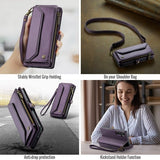 CaseMe Samsung Galaxy A16 -suojakotelo, C36-sarja, violetti
