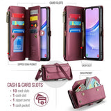 CaseMe Samsung Galaxy A16 -suojakotelo C36-sarja, punainen