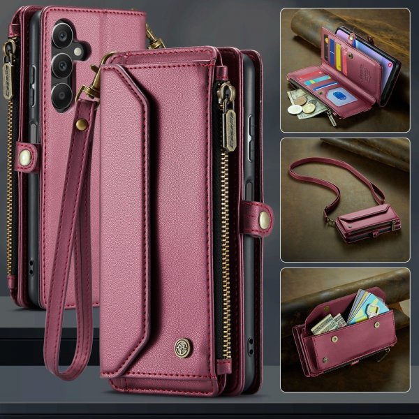 CaseMe Samsung Galaxy A16 -suojakotelo C36-sarja, punainen