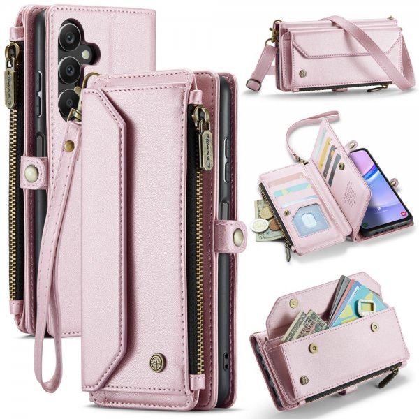 CaseMe Samsung Galaxy A16 Kotelo C36 Sarja Vaaleanpunainen
