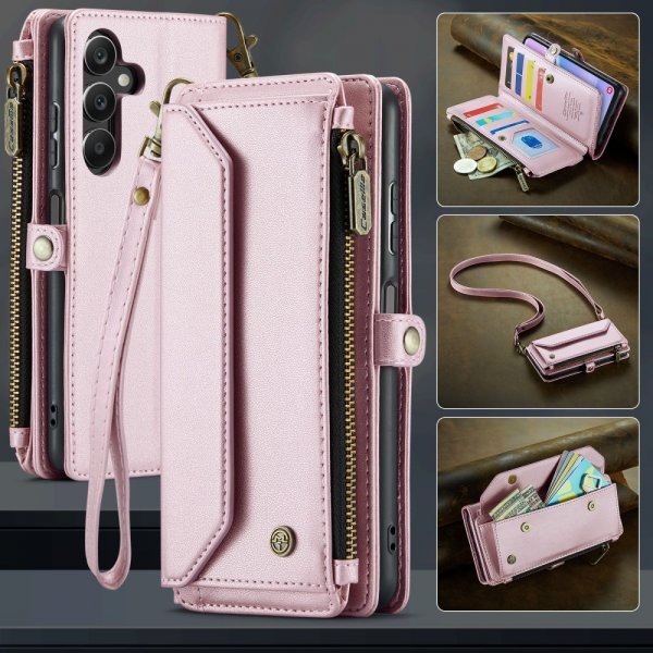 CaseMe Samsung Galaxy A16 Kotelo C36 Sarja Vaaleanpunainen