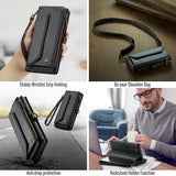 CaseMe Samsung Galaxy A16 Kotelo C36-sarja Musta