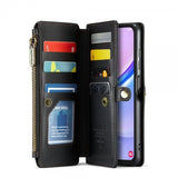 CaseMe Samsung Galaxy A16 Kotelo C36-sarja Musta