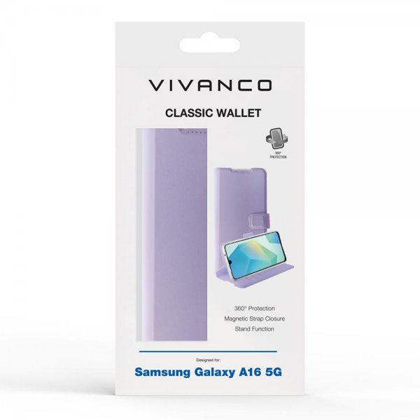 Vivanco Samsung Galaxy A16 Kotelo Classic Wallet Laventeli