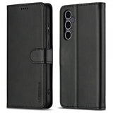 Lc.Imeeke Samsung Galaxy A16 -suojakotelo korttipaikalla ja jalustatoiminnolla, musta