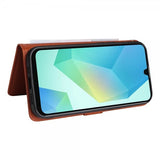 Betopnice Samsung Galaxy A16 -kotelo irrotettavalla kuorella 005 Ruskea