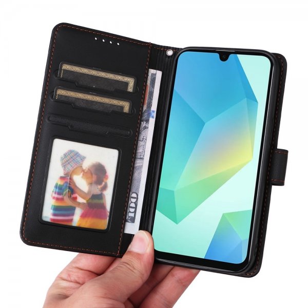 Betopnice Samsung Galaxy A16 -kuoret irrotettavalla kuorella 005 Musta