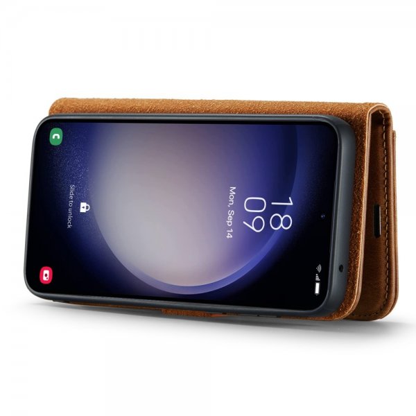 Dg.Ming Samsung Galaxy A16 -suojakotelo irrotettavalla kuorella, ruskea