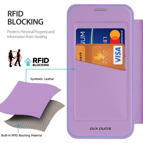Dux Ducis Samsung Galaxy A16 -suojakotelo, Skin X Pro Series, violetti