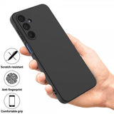 Samsung Galaxy A16 Kuoret Strap Silikoni Musta