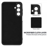Samsung Galaxy A16 Kuoret Strap Silikoni Musta