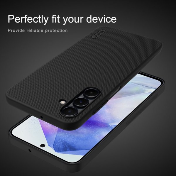 Nillkin Samsung Galaxy A16 Kuori Super Frosted Shield Musta